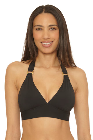 ESSENTIALS HALTER TOP