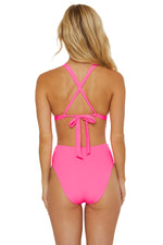 BUCKLE UP RING HALTER