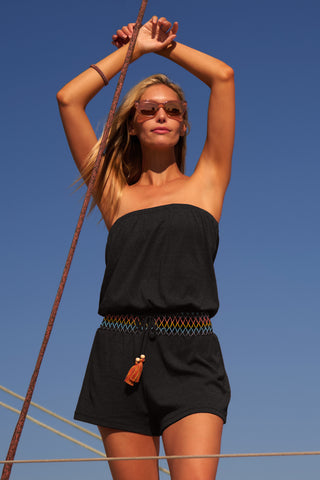 SUNSET SHORT ROMPER