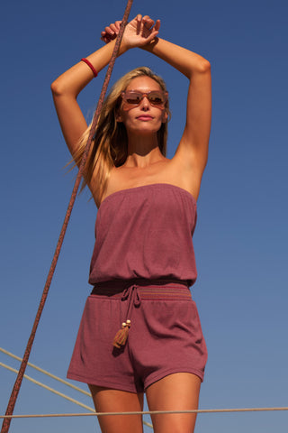 SUNSET SHORT ROMPER