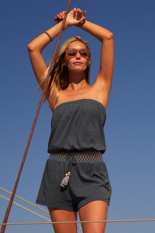 SUNSET SHORT ROMPER