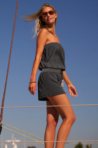 SUNSET SHORT ROMPER