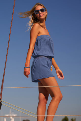 SUNSET SHORT ROMPER